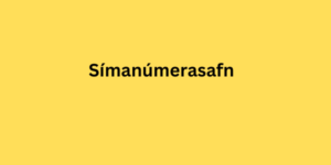 Símanúmerasafn