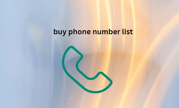 buy phone number list