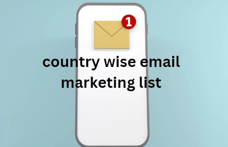 country wise email marketing list